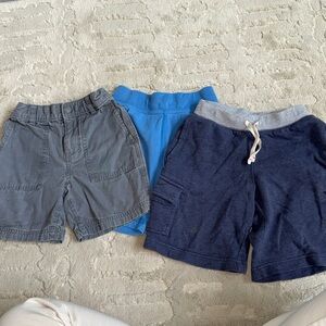 Hanna Andersson Boys' Shorts in Gray and Blue 💯 cotton 5